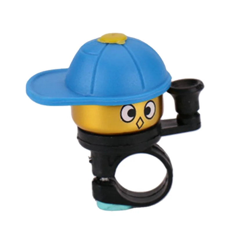 

2020 Hot Selling New Design Cycling Cute Kids Safety Warning Bell Bike Horn, Blue yellow pink green