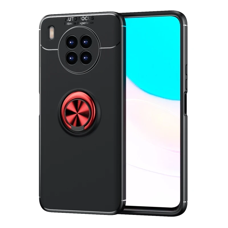 

For Huawei nova 8i Metal Ring Holder 360 Degree Rotating TPU Case Dropshipping