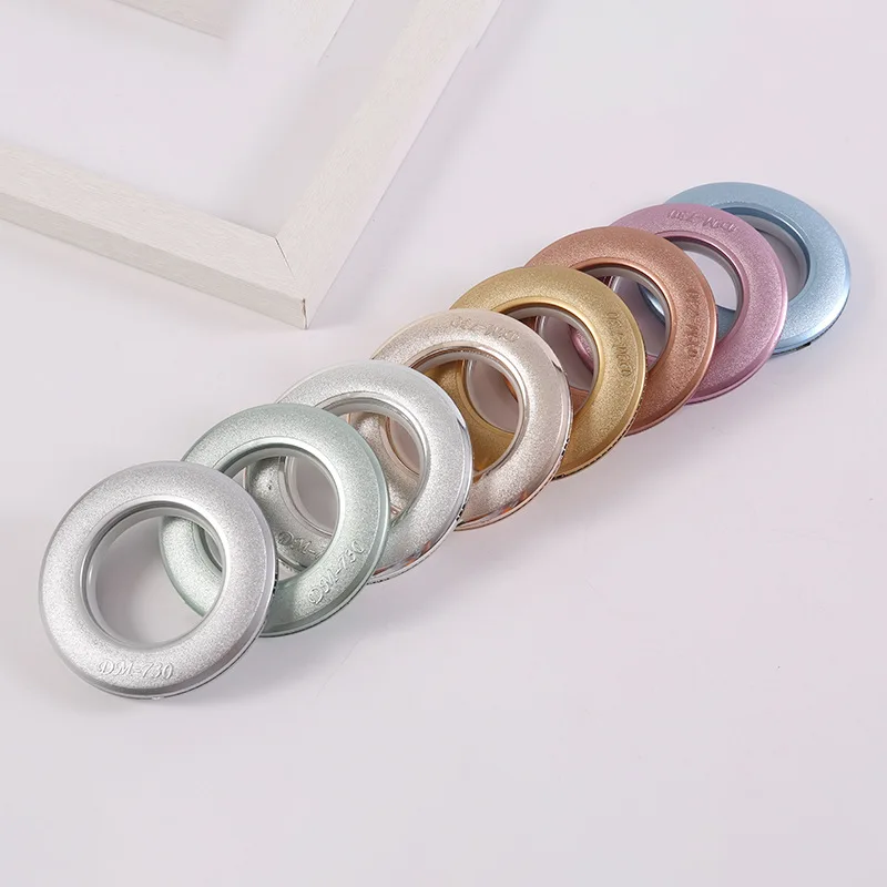 

China wholesale plastic curtain ring plastic curtain eyelets