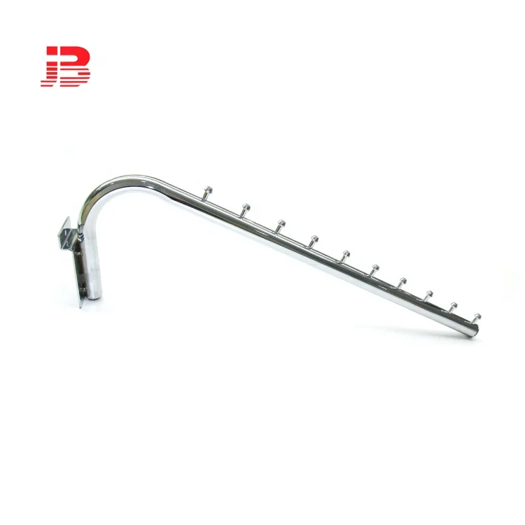 Metal Chrome Swan-Neck Hook/ Supermarket Display Shelf Hooks details