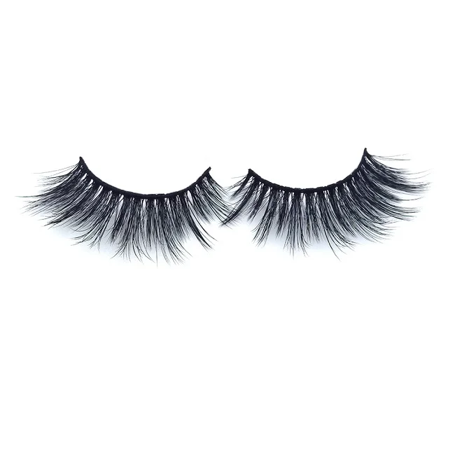 

3D Korean 18mm Silk False lashes Private Label Long Thick Light Extensions Curl Mink Eyelashes