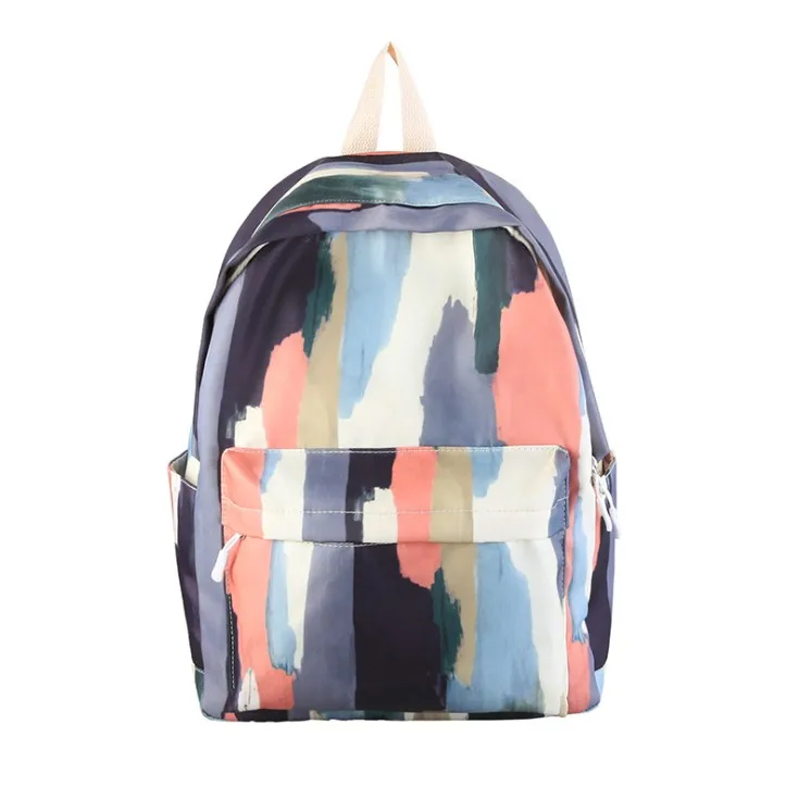 

factory stock fashion tie dye school student bag backpack travel backpack