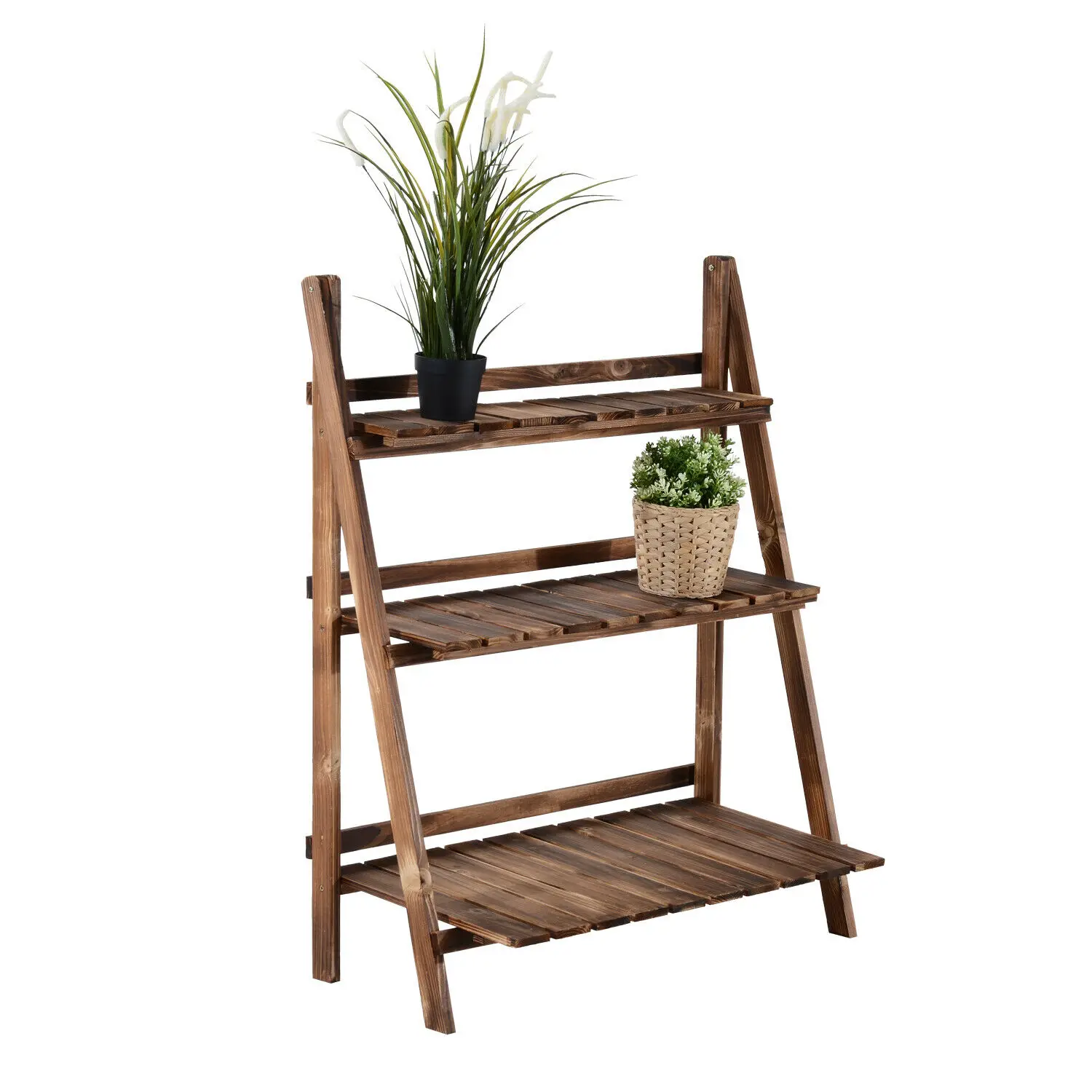 3 Tier Ladder Plant Stand Flower Wood Free Standing Shelf Outdoor Garden Shelf Buy Wood Free Standing Shelf Shelf Outdoor Standing Shelf Outdoor Product On Alibaba Com