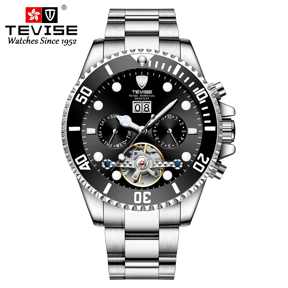 

T823F Tourbillon movement men watches mechanical automatic wrist watch, Picture