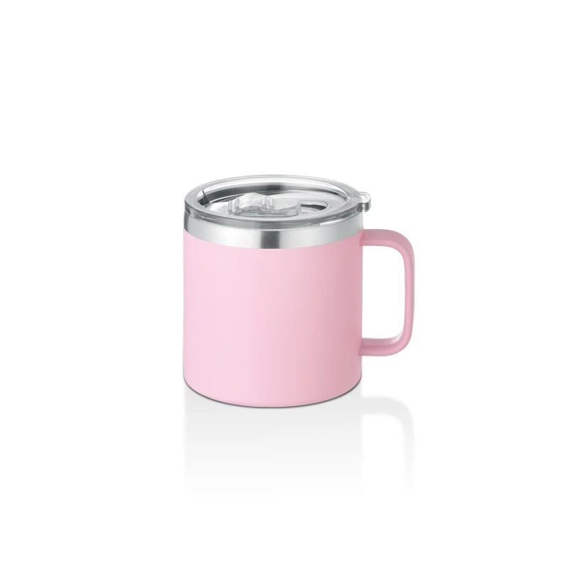 

Durable sport Stainless Steel Travel Camping Mug with Handle, Customized color
