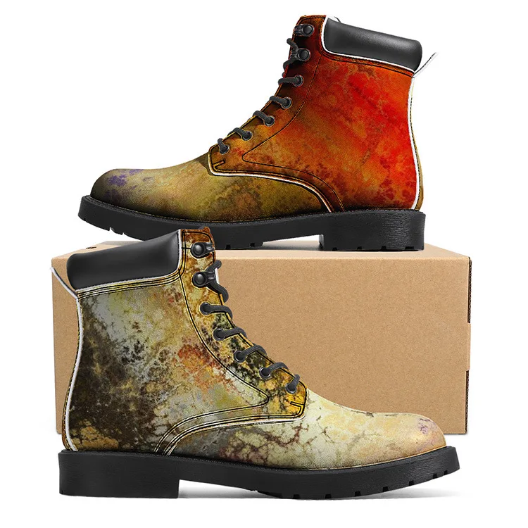 

Dropshipping MOQ 1Custom Shoes OEM 3D Printing Service Customized LOGO Printed Winter Boots High Top Casual Men's Women's Boots
