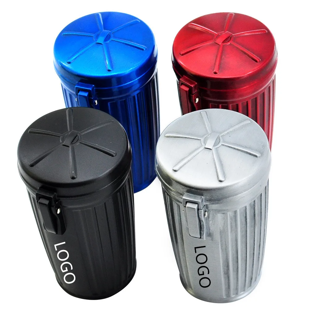 

New pocket ashtray Zinc alloy trash smoking portable ashtray mini ashtray for home, As picture