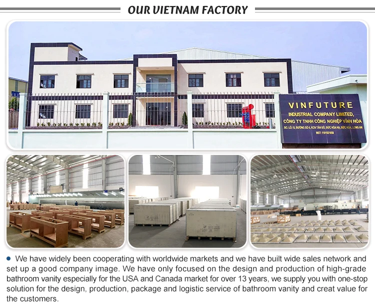 Armario De Baño Con Lavabo De Cerámica,Hecho En Vietnam,2021 - Buy