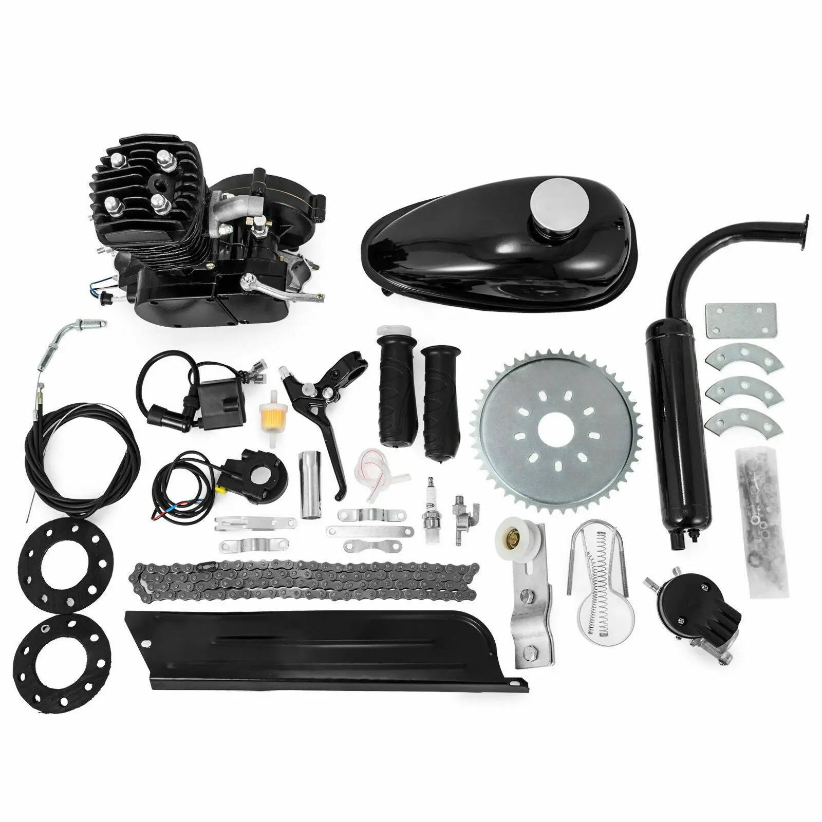 

Motorized Bicycle Bike 80cc 2 Stroke Petrol Gas Engine Motor Kit air-cooling