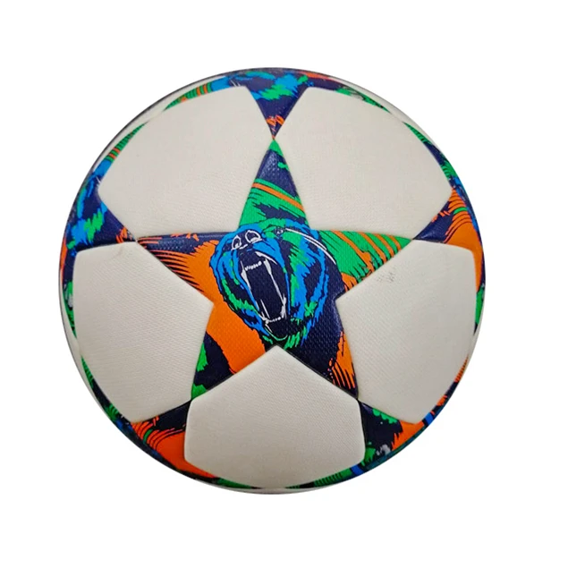 

Professional Custom Logo PU PVC TPU Football Soccer Ball Manufacturer, Red & green