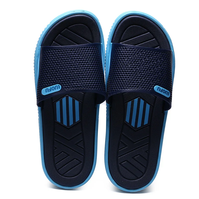 

Men Breathable Slippers Waterproof Outdoor Flat Clog Slippers Anti-Skid Soft Soled Slides, Solid color