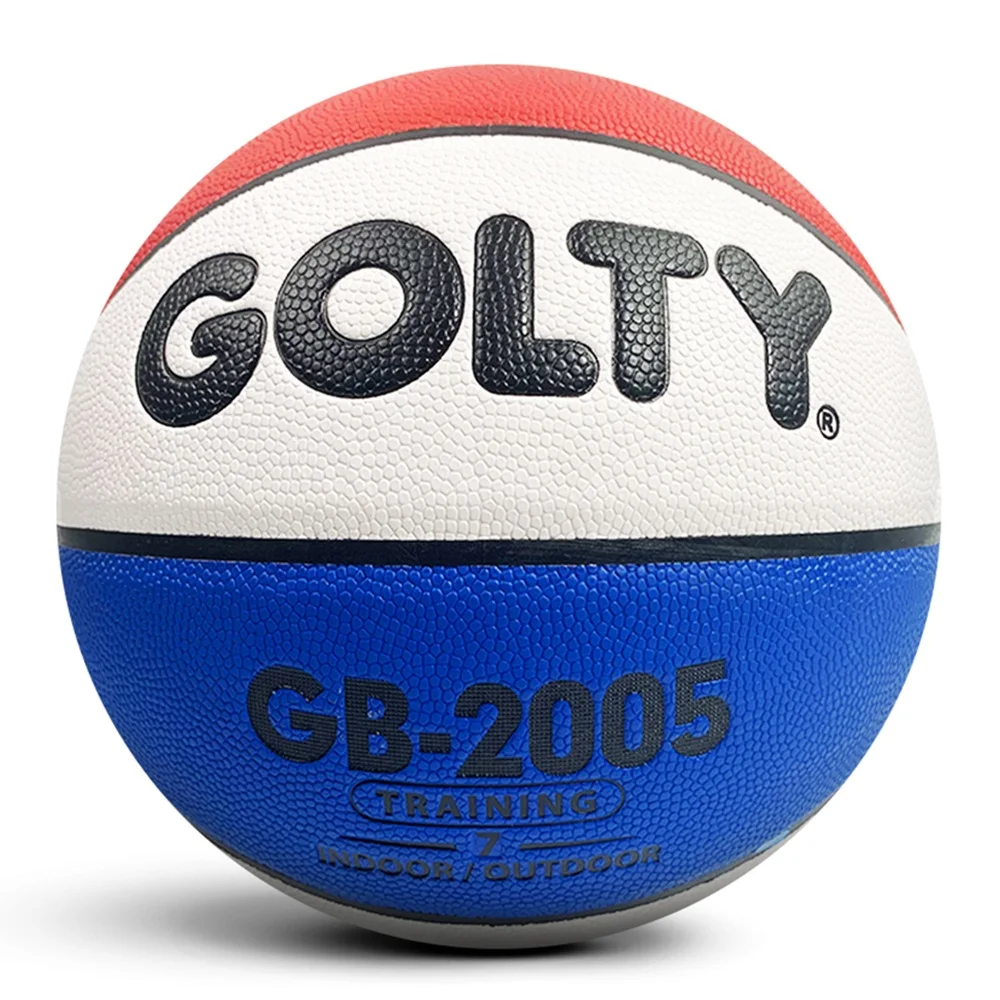 

Personalized Blue And White Full Size Indoor Outdoor Inflatable PVC Material Rubber Basketball, Can be customized