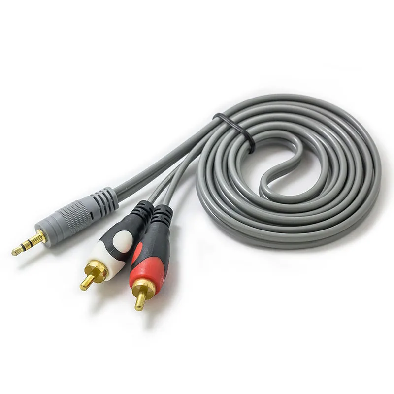 

3.5mm to RCA Cable 5FT 3.5mm to 2RCA Audio Auxiliary Adapter Stereo Splitter Cable AUX RCA Y Cord for Smartphone