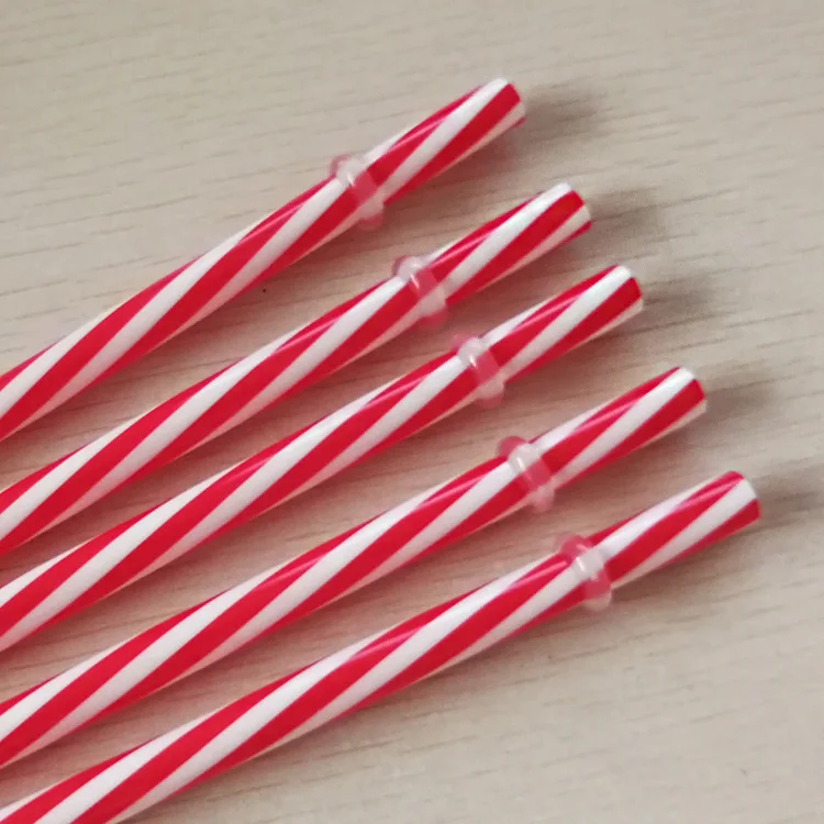 

Wholesale Ring Hot Sale Red Colorful Pp Material Hard Drinking Plastic Shapes Straws, Multi colors
