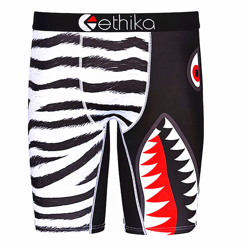 

2021 New Arrivals Mens Ethika Quick Dry Boxer Underwear Wholesale Plus Size Knee Length Breathable Skinny Sports Underwear