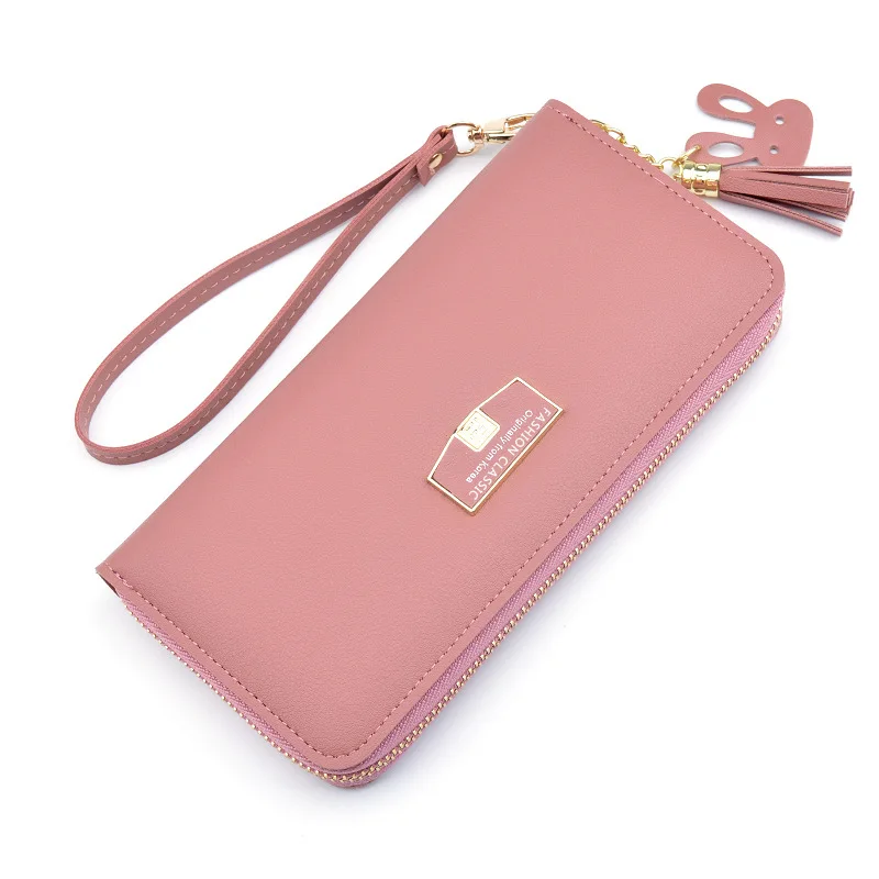 

Guangzhou Bag Factory Reasonable Price Phone Wallet Fashion Pu Leather Long Wallet Women Ladies, Various colors available