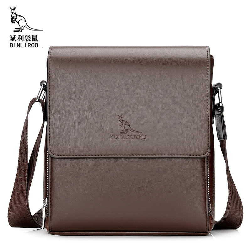 

Messenger Bags crossbody shoulder bag for men side cross body bags for boysFashion support custom logo, Black