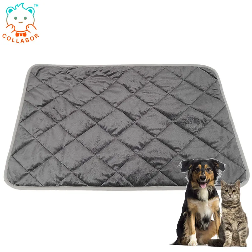 

COLLABOR Winter Pad Mat For Dogs Cat Blanket Sofa Breathable Pet Dog Bed Washable Dogs Car Seat Cover, Solid,printing