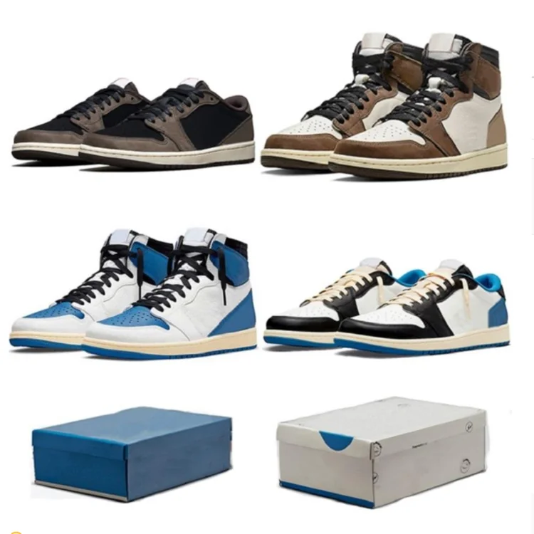 

high and low cut jord 1 4 5 6 retro high white university blue OG hyper royal sneaker custom casual shoes for men and women, Black ,white or as your request