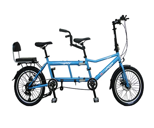 folding tandem bicycles