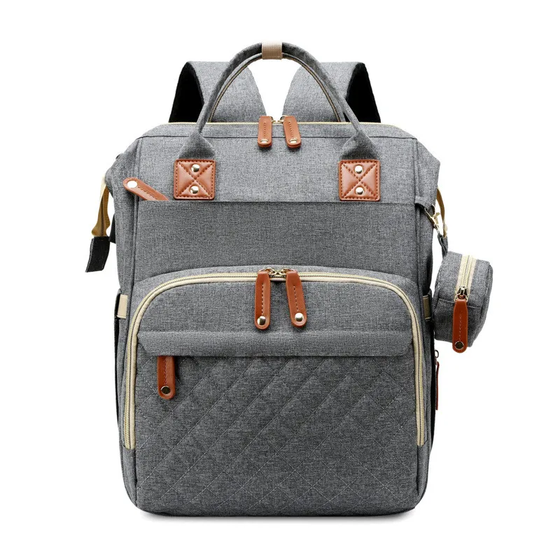 

waterproof sterilization Insulate Diaper Bags Mommy Backpack with Changing Station with USB, Gray,black,dark green,navy blue,green-blue