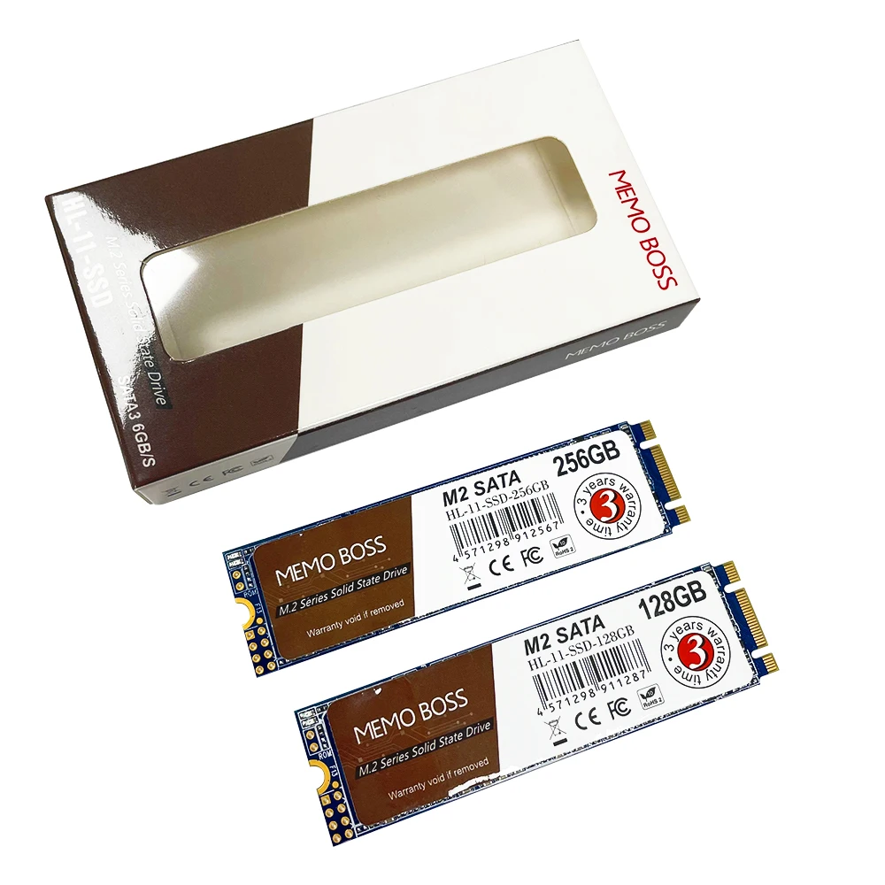 

MemoBoss Wholesale external Hard Drive M.2 SATA 128GB NGFF PCIE SSD 2280 SSD M.2 128GB Solid State Drive