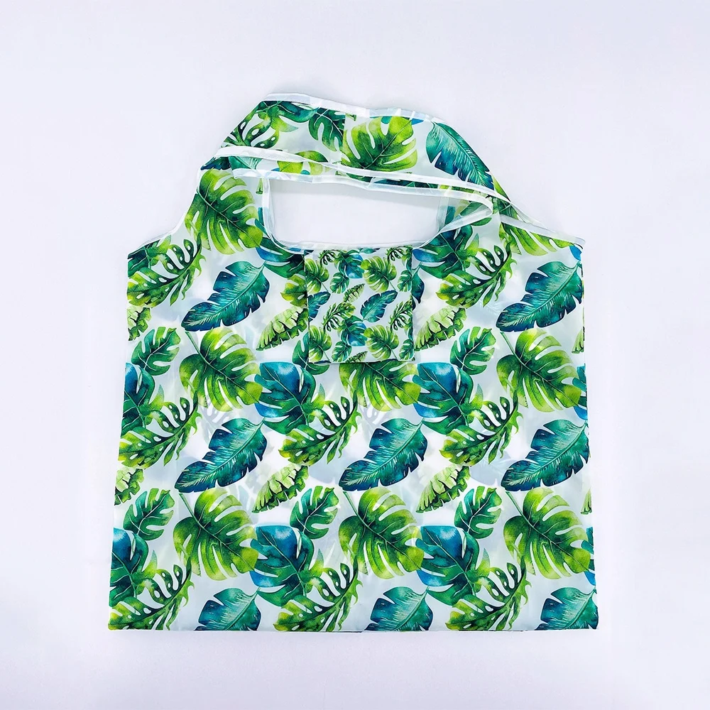 

Eco-Friendly Ripstop Polyester Foldable Reusable Shopping Bag, Customized color