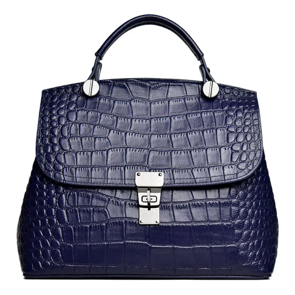 

JIANUO hot selling handbags stylish women fashion brands genuine leather handbag