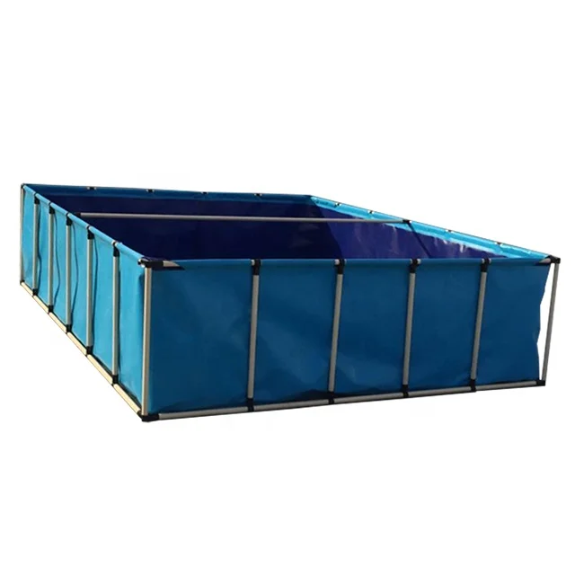 

Chinese factory price fish farming farm tank round tank cages net for aquaculture, Blue/dark blue/green/dark green/grey/white/custom optional