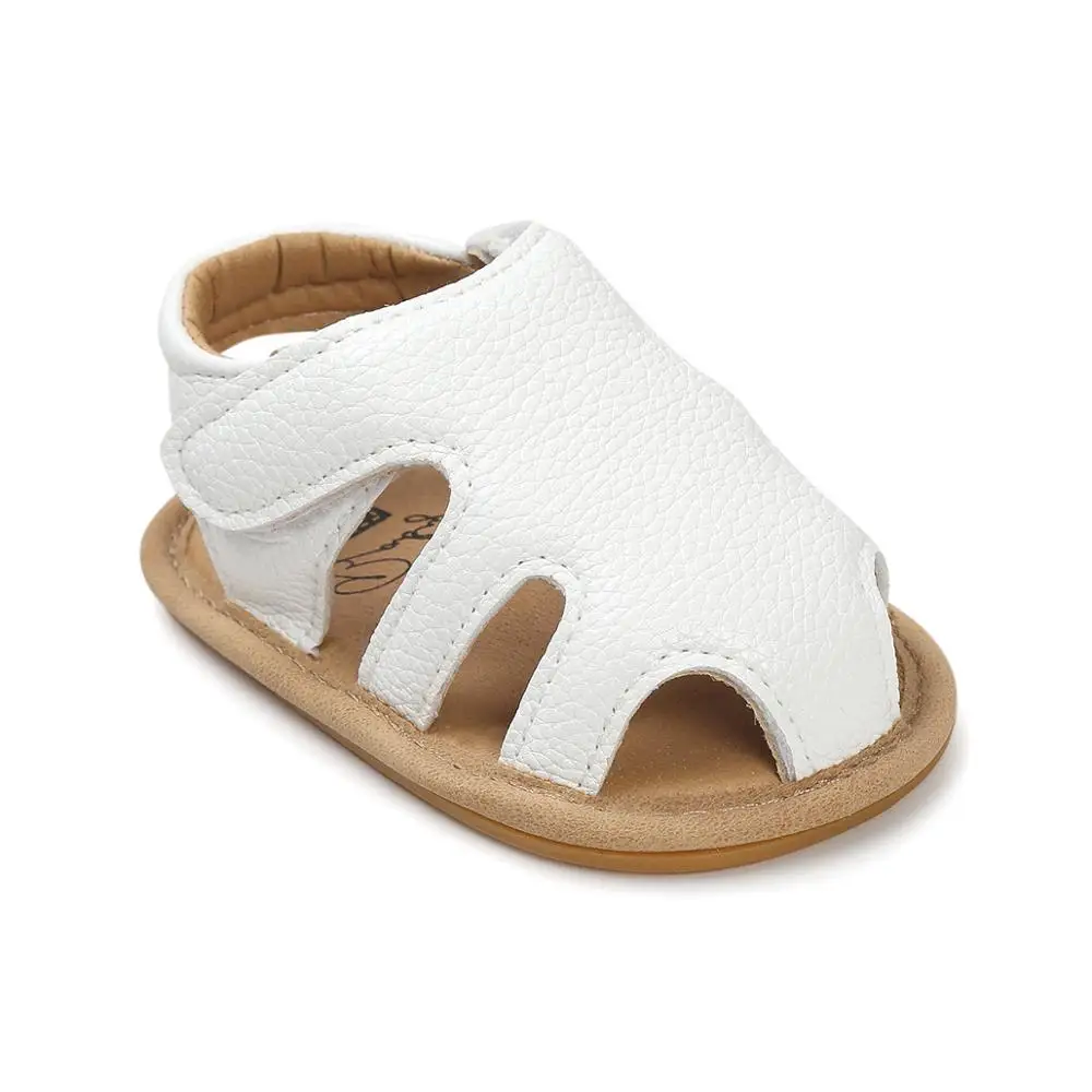 

Summer new Baby sandals PU leather casual crochet baby shoes