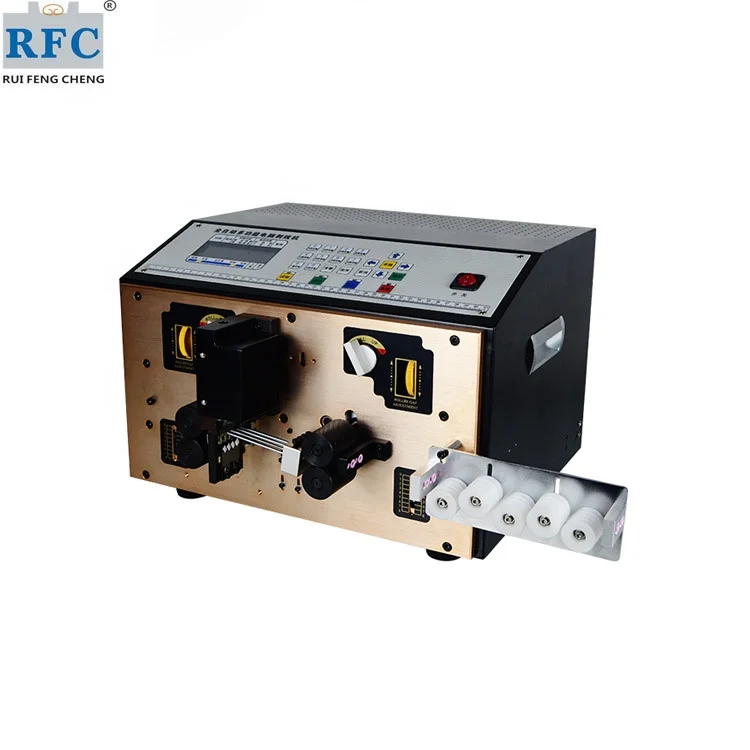 
High speed automatic four cable cutting and wire stripping machine 