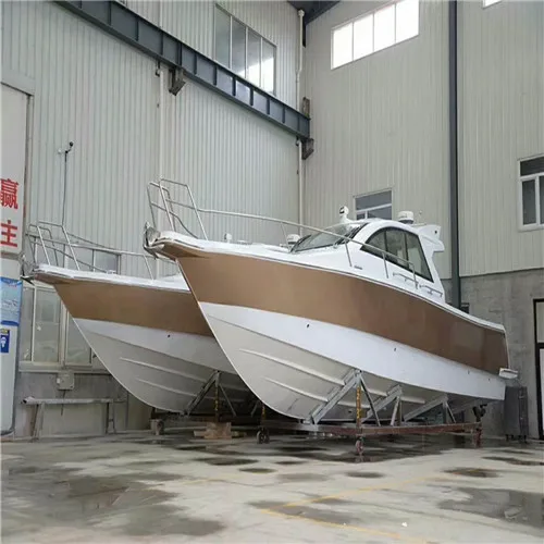 
JHX Yacht Aluminum Alloy Yacht House Catamaran Fishing Yacht 