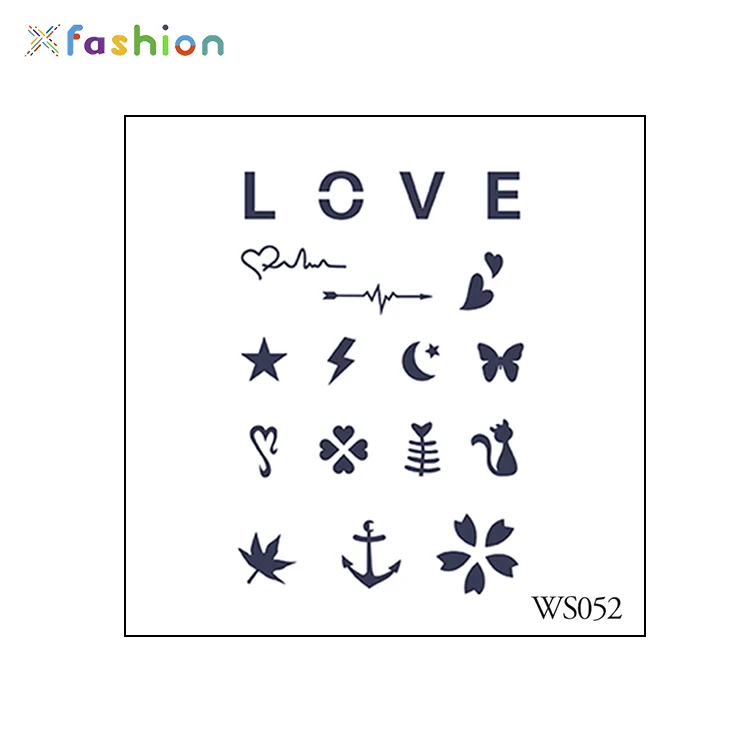 

custom Myway Fashion Face Temporary Tattoo Sticker Waterproof Blocked sublimation ink gold hand henneh tattoo stickers, Colorful