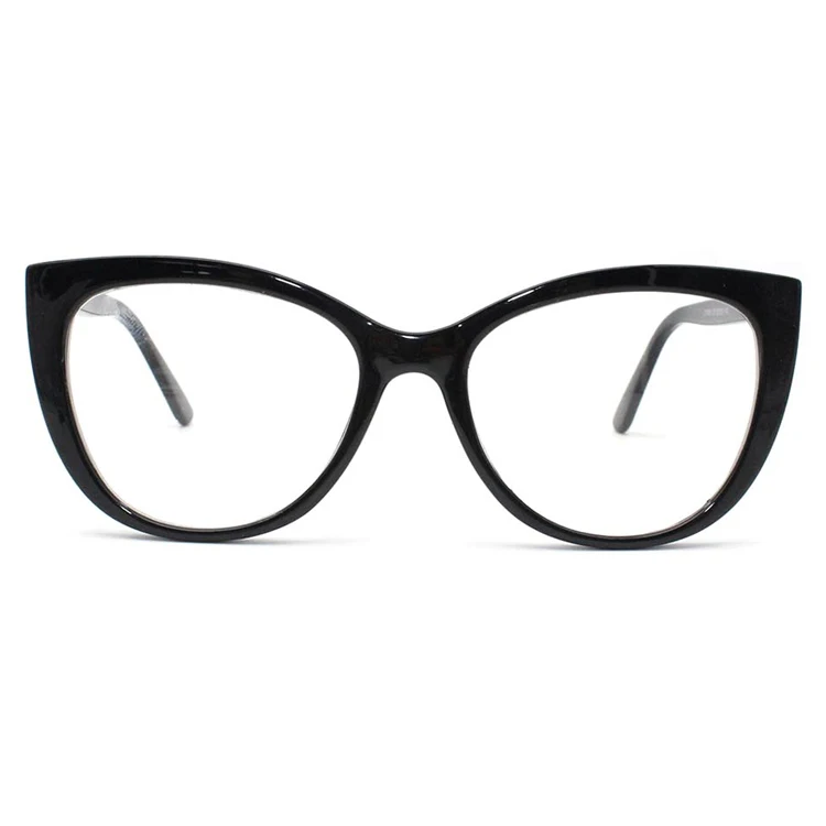 

Cat Shape eyeglasses CP injection Acetate Glasses women opticle frames frame transparent eyewear with clear lenses