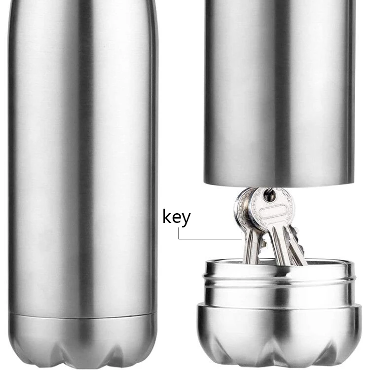 

Thermos Coffee Tea Bullet Cup Stanley Water Bottle Stainless Steel Vacuum Flasks Thermoses, Silver