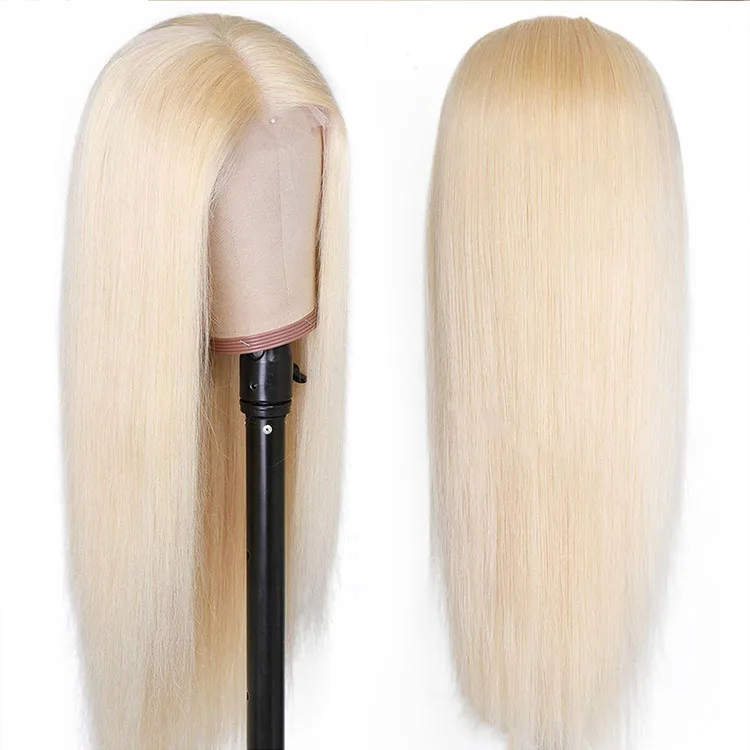 

Dropshipping Wholesale Lace Frontal Wigs Human Hair Wigs Blonde Cuticle Aligned 613 Lace Front Wig Brazilian