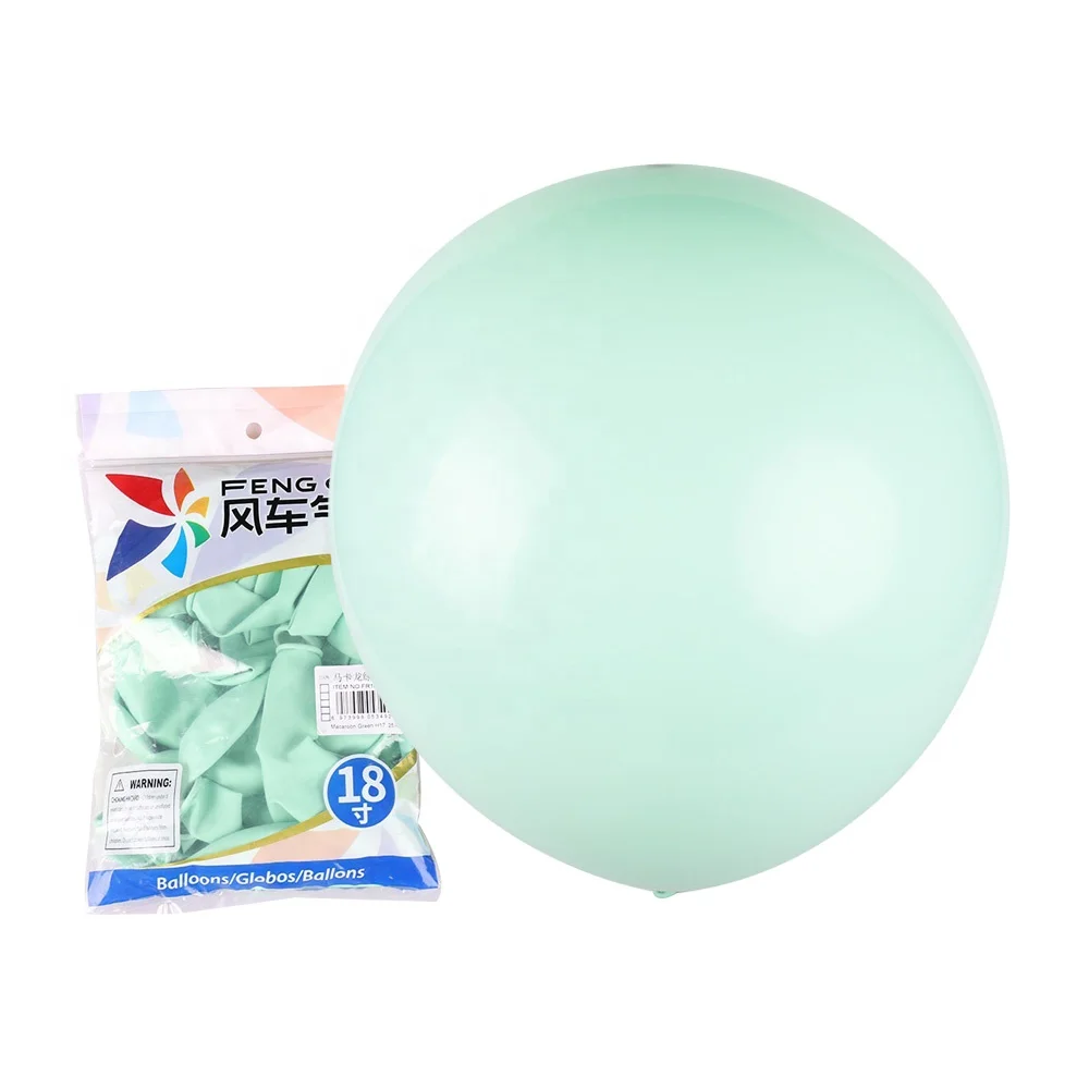 

50pcs/bag 16 inch Large Big 16inch Party Helium Air Latex Matte Pastel Macaroon Color Balloons