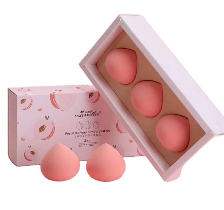 

Beauty Makeup Sponge Avocado Lemon Peach Fruit Shaped Makeup Sponges Makeup Sponge Set