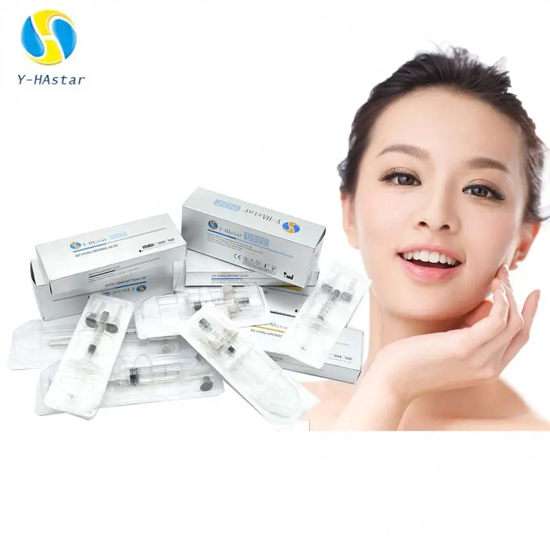 

2020 cross linked hyaluronic acid gel 1ml dermal filler for lip and face with free shipping, Transparent