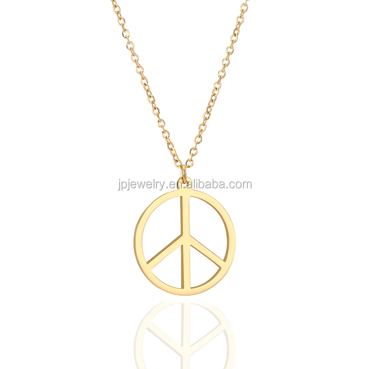 Chinese peace symbol necklace