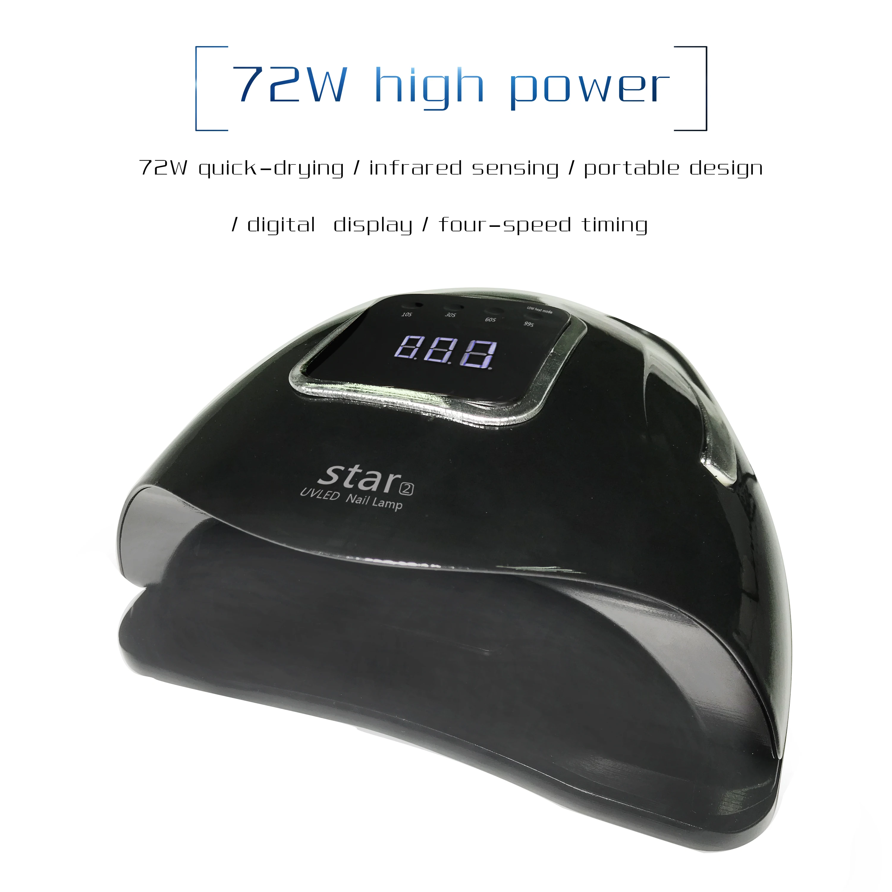 Uv Nail Lamp Ponceuse Make Profesional Sterilization Nails Eu Kenya Manual Led Two Handed Gel Strip Oem Trolley For