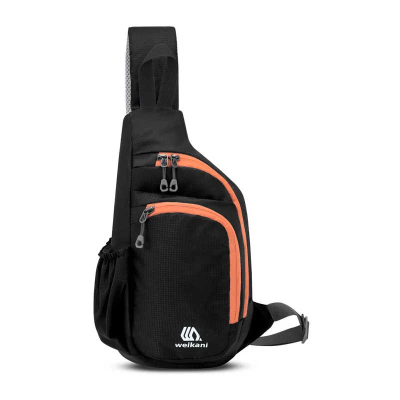

Packable sport shoulder backpack waterproof sling chest crossbody bag travel bookbag for unisex, 4 colors