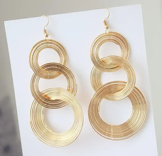 

Factory wholesale jewelry stainless steel women gold hoop earings for women 2019