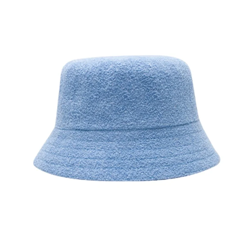 

kids children wholesale custom soft embroidery embroidery floral terry towel bucket hats, Custom color