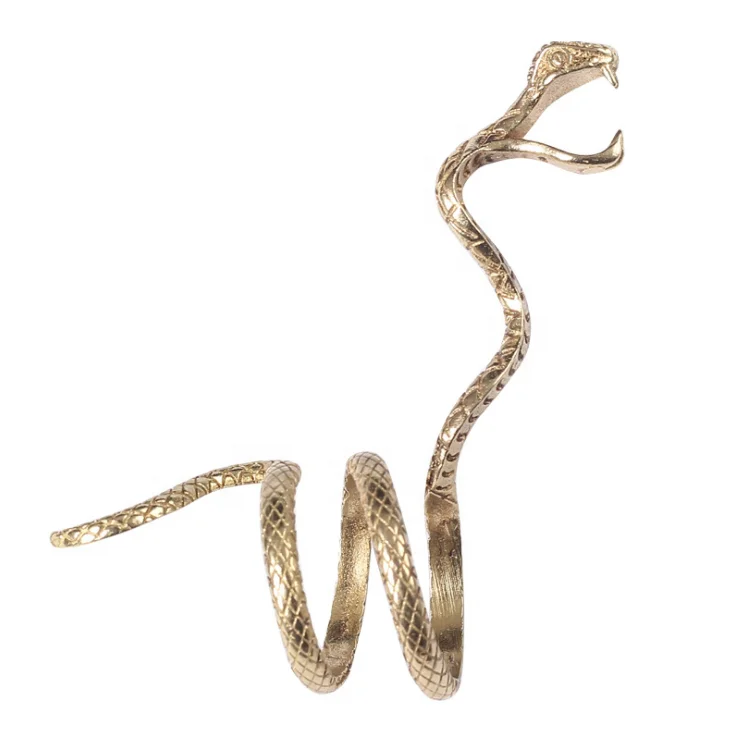 

Smoke Accessories Long Snake Design Cigarette Holder Rings Roach Blunt Holder For Smoker, One color