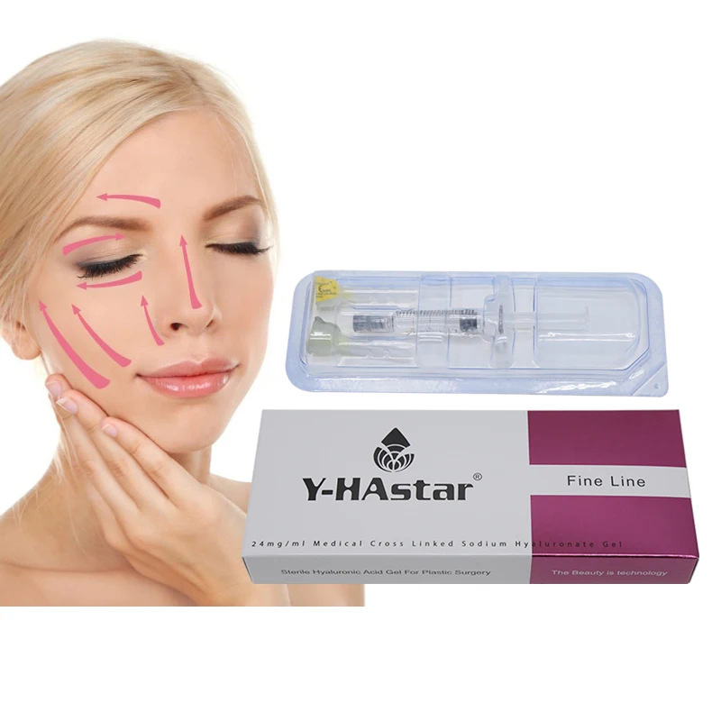 

Hyaluronic Acid Dermal Filler Facial Injection For Shaping Facial Contours, Transparent