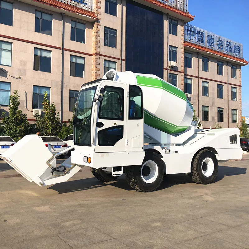QGMC Manual Self loading Concrete Mixer Machine, Good Concrete Mixer Prices