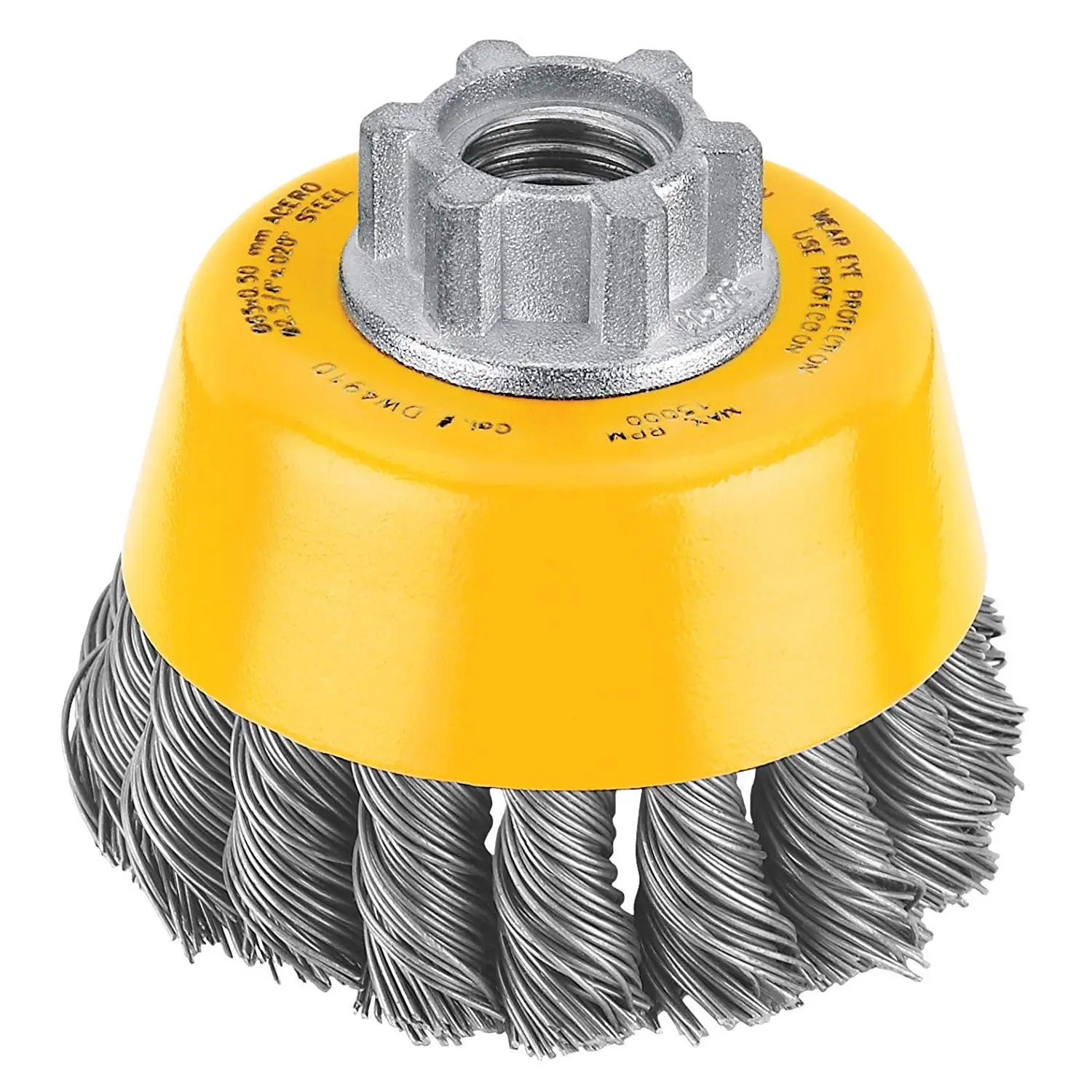 Wire cup brushes, Knotted Cup Brush Steel Wire Brush For Angle Grinder from PEXCRAFT