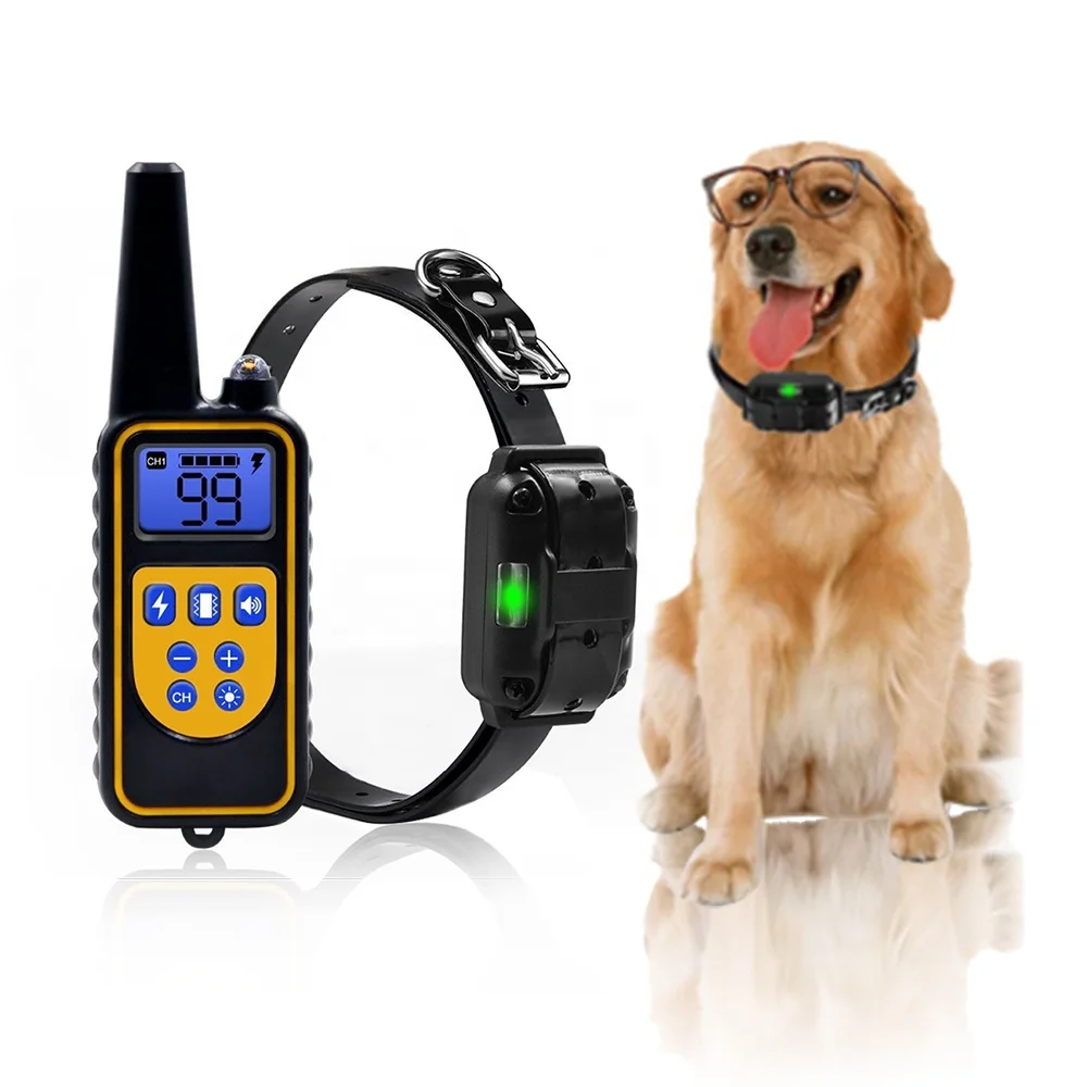 

Dog Training Collar Agility Equipment High Reliable Professional Shock Device Rechargeable Electric Dog trainer With Remote