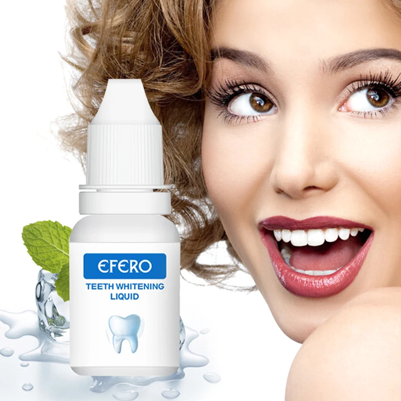 

EFERO Teeth Whitening Oral Hygiene Cleaning Serum Remove Plaque Stains Tooth Bleaching Tools Dental Care Toothpaste